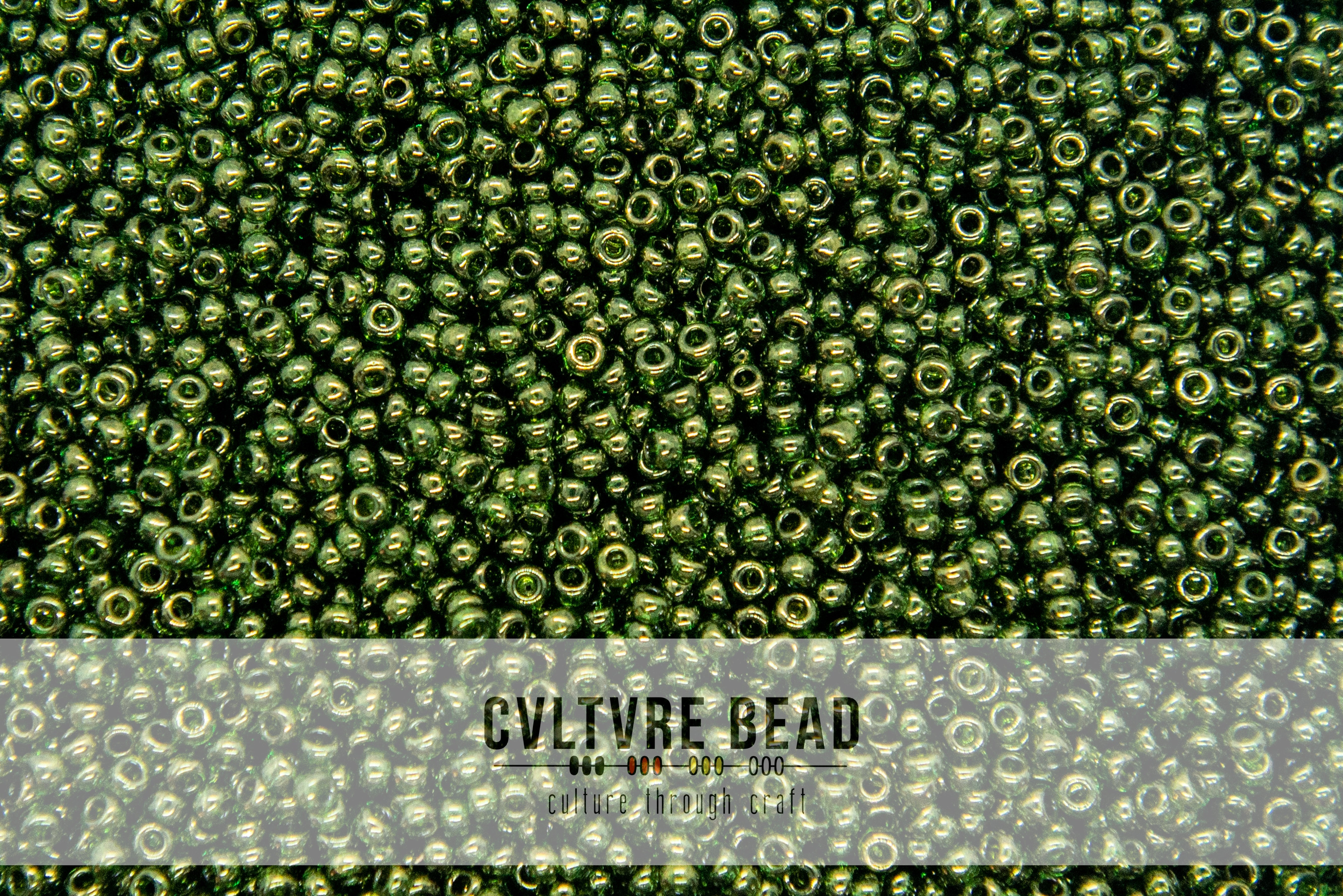 Miyuki Seedbead 11/0 Olive Gold Luster 24 gram vial